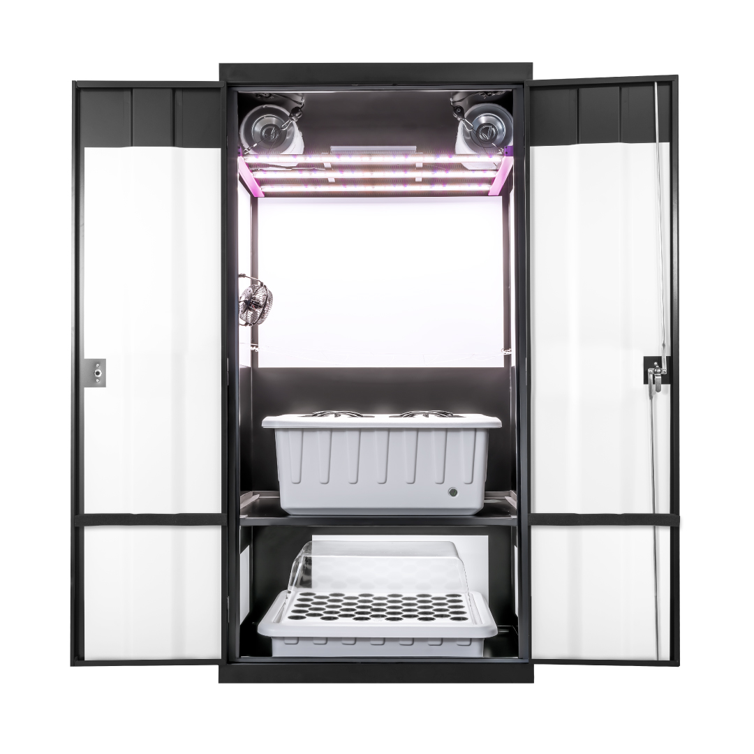 SuperCloset Deluxe Hydroponic Grow Cabinet