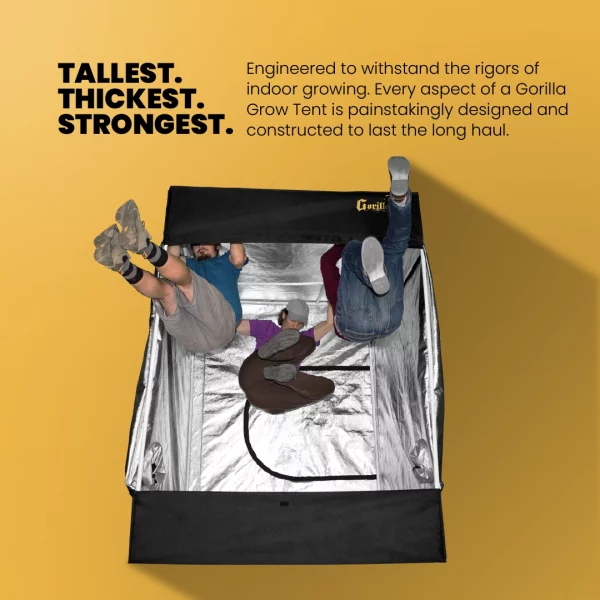Gorilla Grow Tent Tallest Thickest Strongest