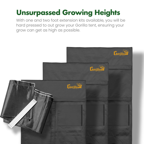 Gorilla Grow Tent Height Extension Kits