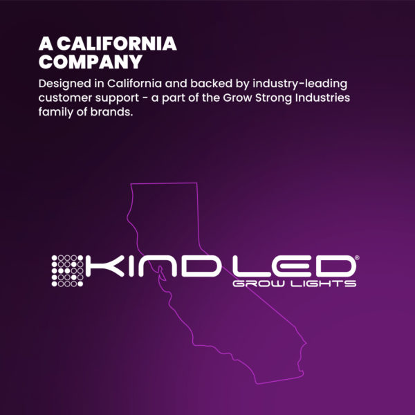 New-X-Series-Support California LED Grow Light