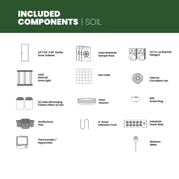 SuperStar Soil Grow Box 24” x 24” x 60” - Image 14