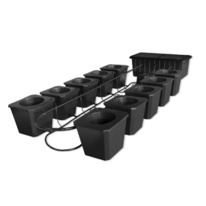 SuperPonics Bubble Flow Buckets 10-Site Hydroponic System
