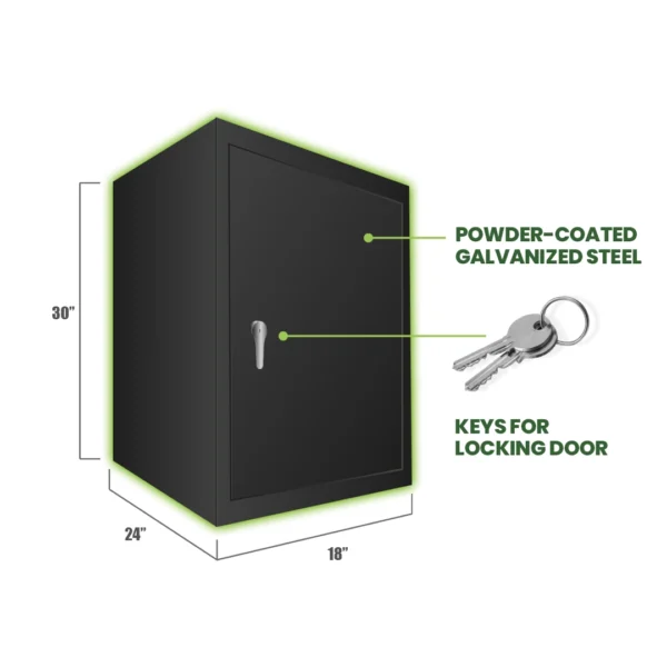 SuperBox LED Hydroponic Grow Box 18” x 24” x 30” - Image 13
