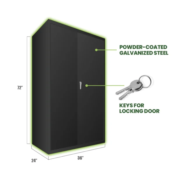 SuperFlower Hydroponic Grow Cabinet 36” x 24” x 72” - Image 14