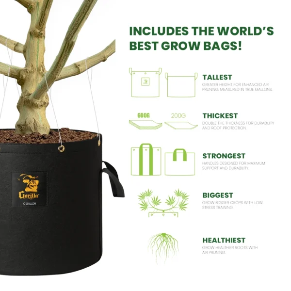 SuperBox Soil Grow Box 18” x 24” x 30” - Image 5