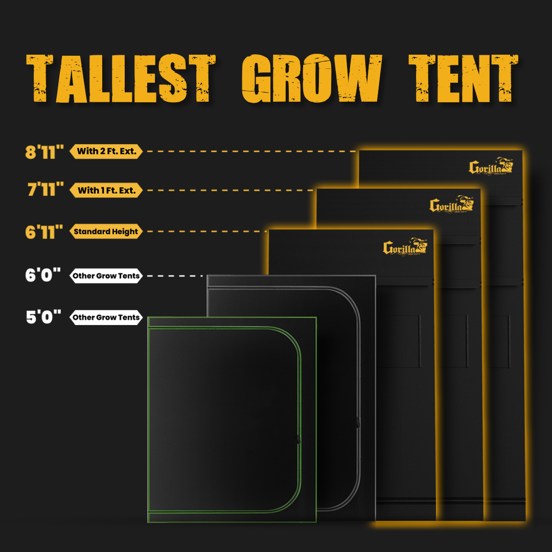 5x5 Grow Tent, Gorilla Grow Tent