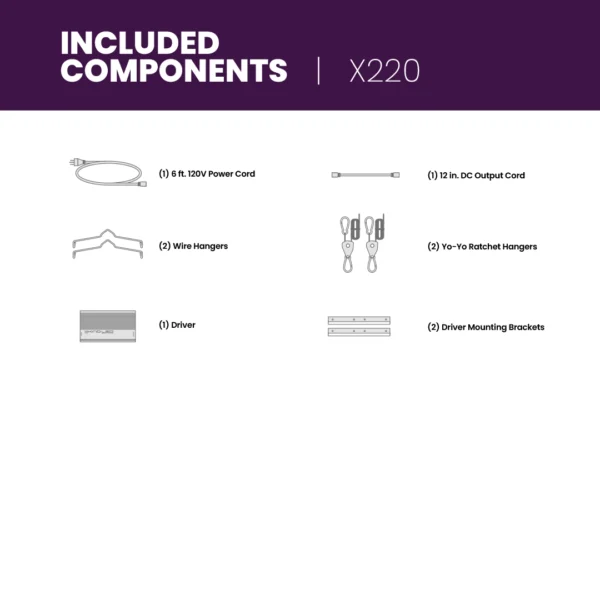 X220 Targeted Full Spectrum LED Grow Light - Image 14