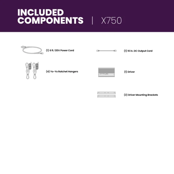 X750 Targeted Full Spectrum LED Grow Light - Image 14