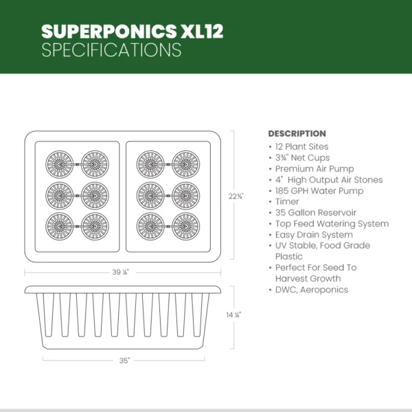 2'x4' Hydroponic Grow Tent Kit - Image 25