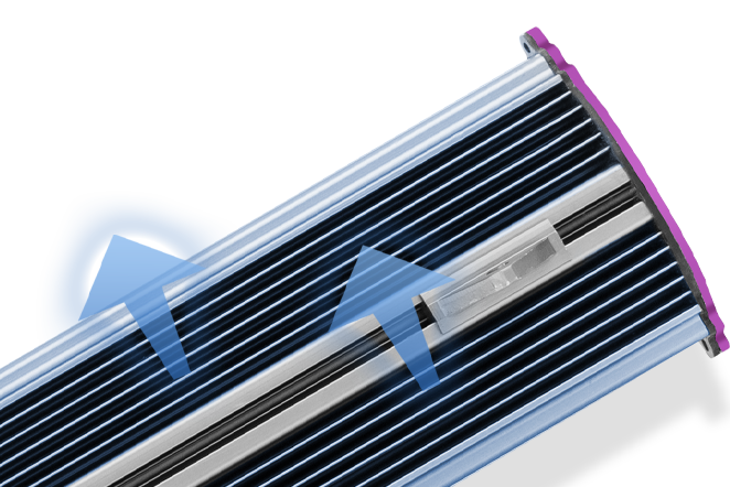 Kind LED X Bar Lights Heat Sinks