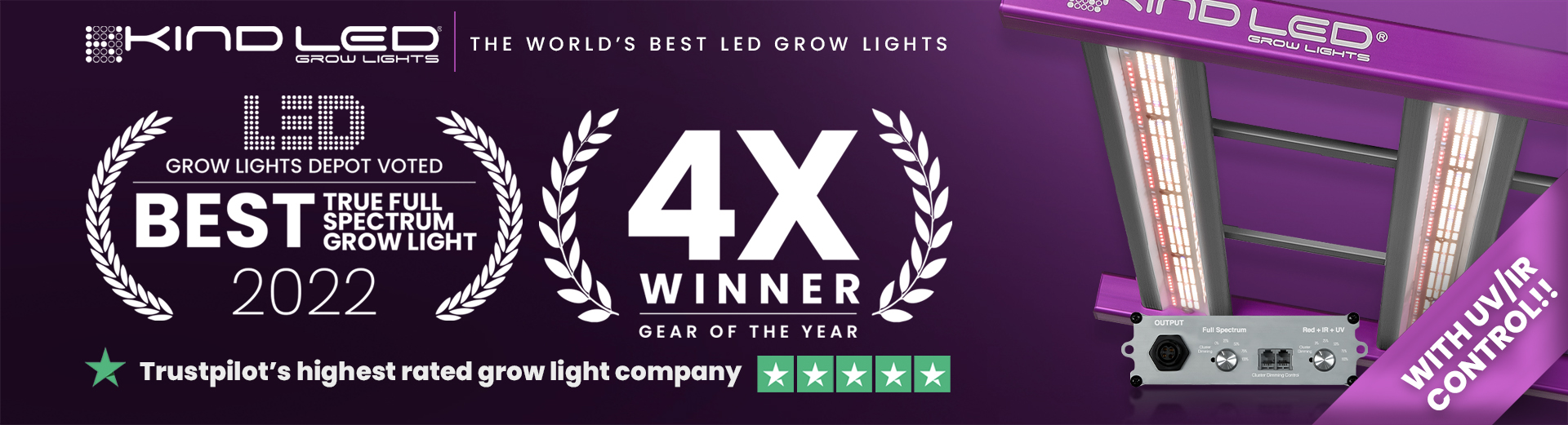 Kind LED Grow Lights X Series