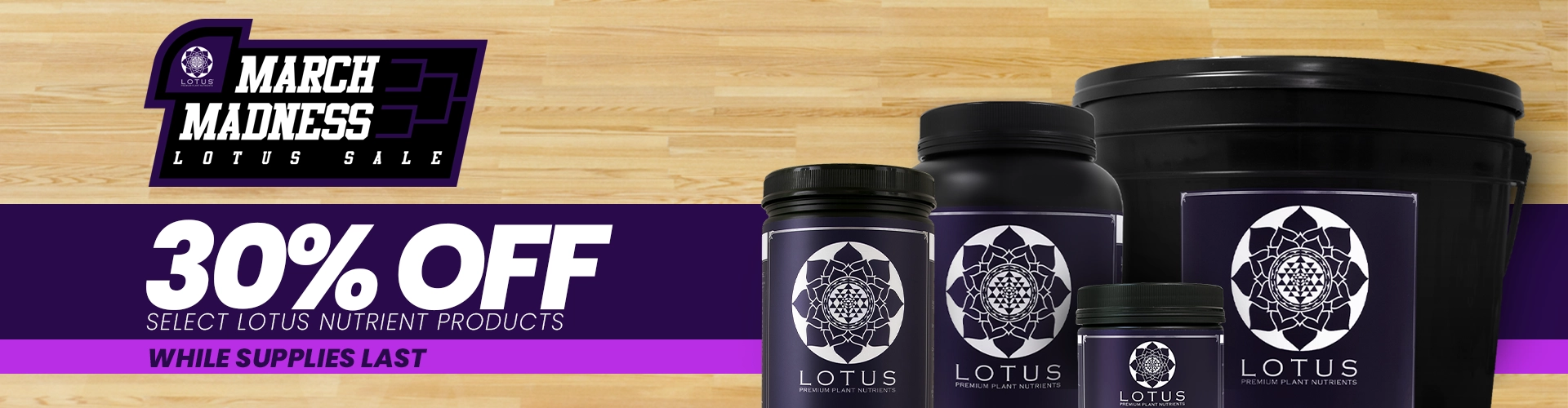 Lotus Nutrients March Sale